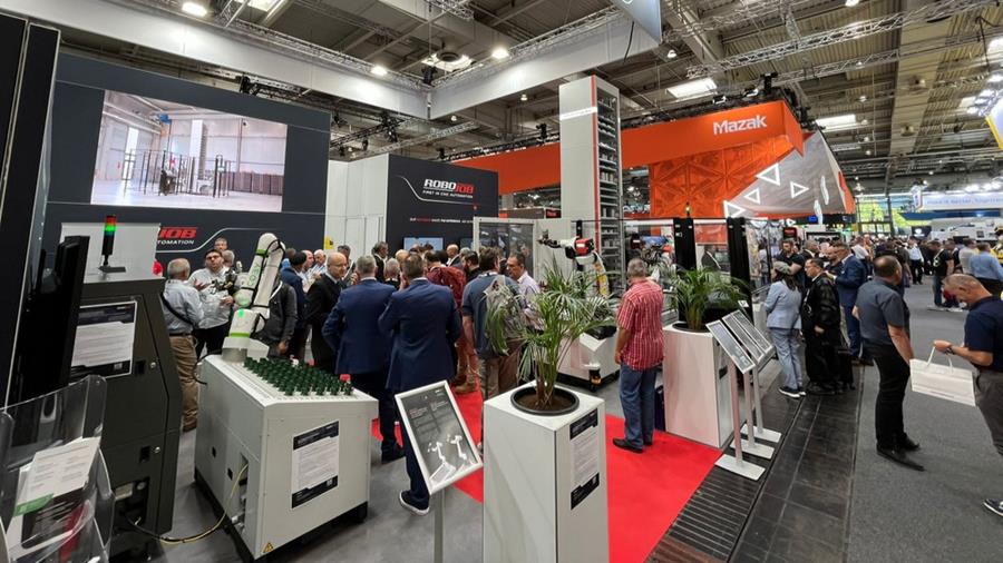 RoboJob demonstreert CNC-automatisering op IMTS, AMB en Micronora