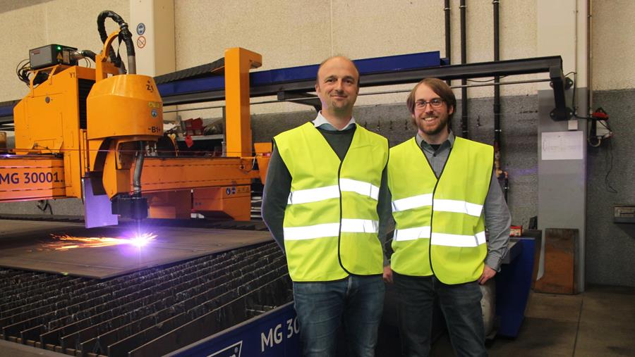 LE FABRICANT DE REMORQUES FAYMONVILLE CHOISIT POUR WOUTERS CUTTING & WELDING