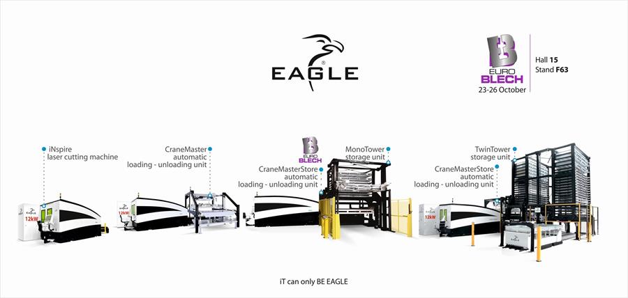 Eagle presenteert innovatieve Lasersnijmachines op EuroBlech