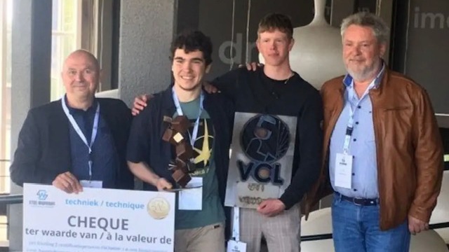 Les étudiants du campus Engineering Veurne sont des 'Steel Warriors'