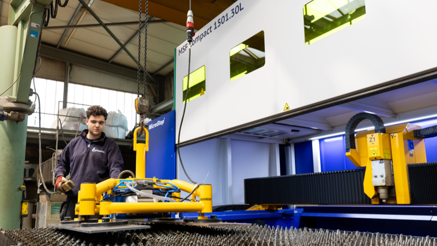 De MSF Compact: "plug & produce" fiberlasersnijmachine