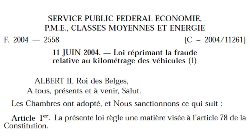 La loi Car-Pass fête ses 20 ans