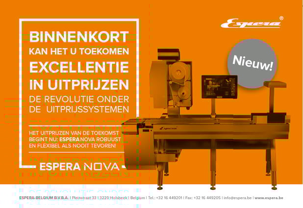 Ontdek ESPERA NOVA, de revolutie op gebied van weeg-etiketteren/uitprijzen