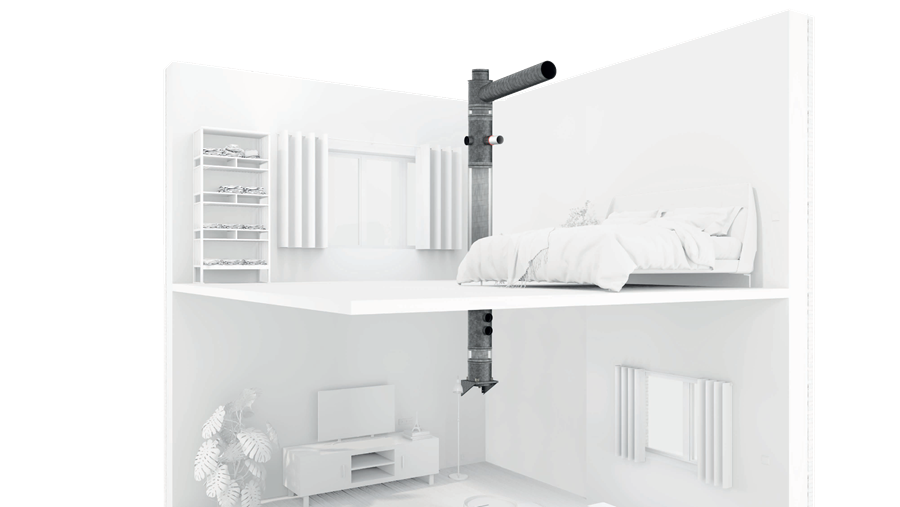 Het collectieve systeem voor individuele balansventilatie