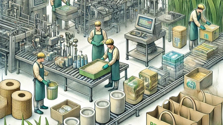 Emballages verts: place aux alternatives végétales!