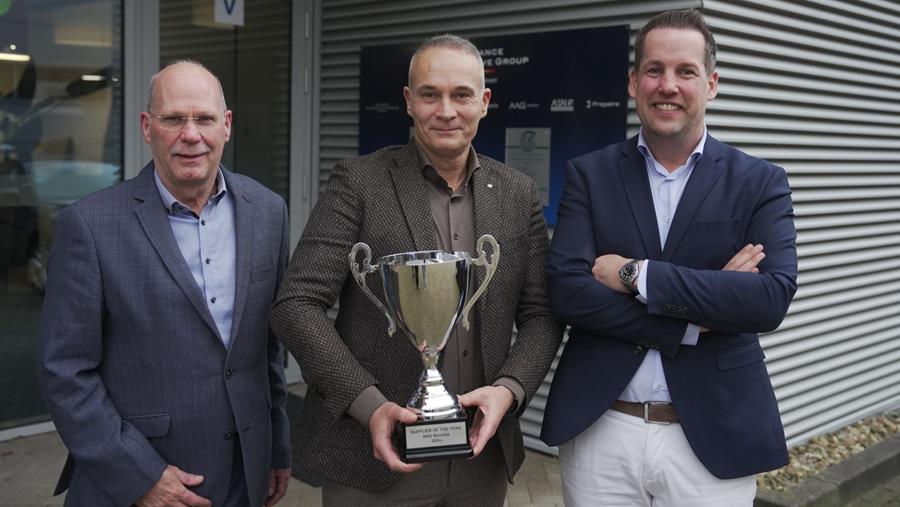 Wolf Oil ‘Supplier of the year’ Alliance Automotive Group Benelux
