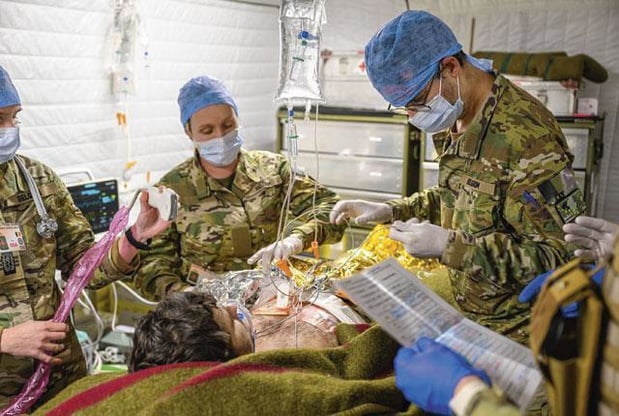 La médecine sur la ligne de front