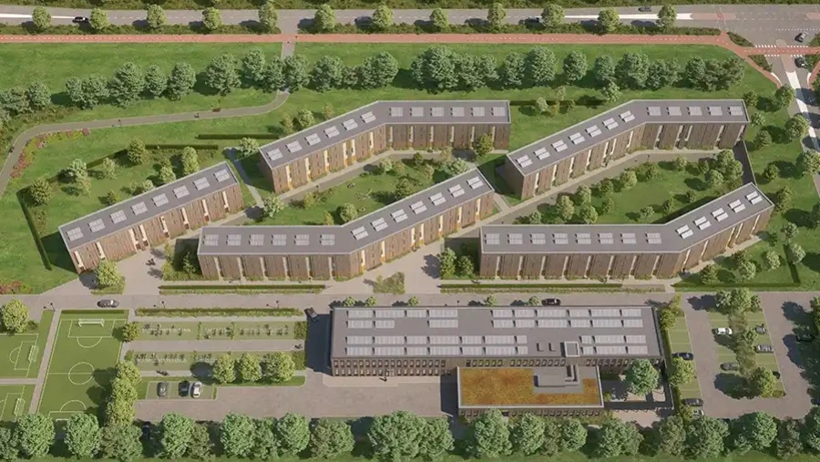 6000 m² circulair dak