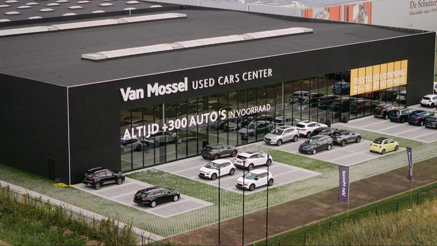 Van Mossel ouvre le plus grand centre VO couvert