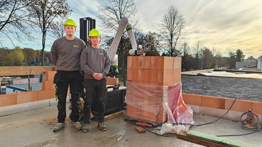 Metselen-as-a-service: Wally lanceert eerste compacte metselrobot