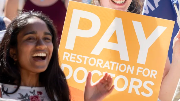 Britse artsen starten vijfdaagse staking