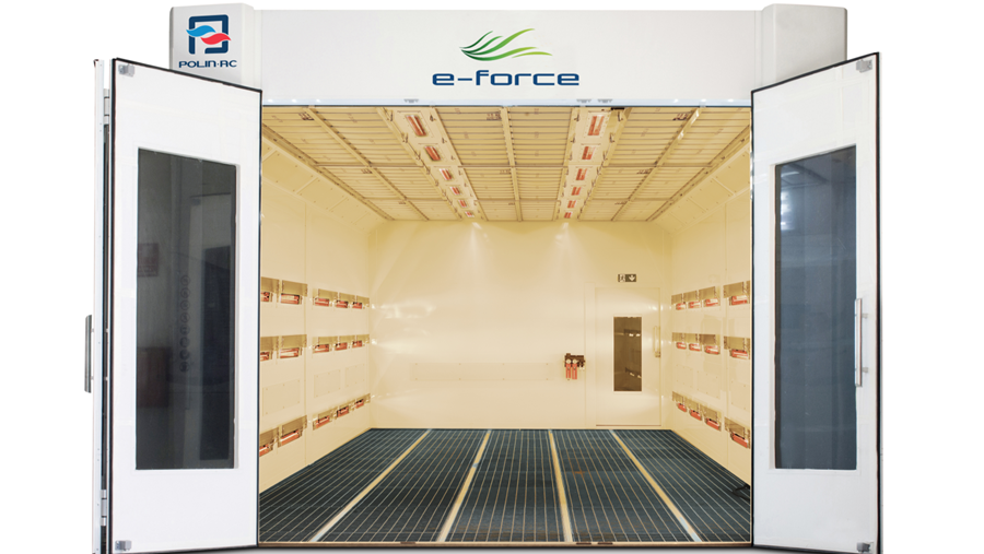 POLIN-AC E-Force de volledig elektrische spuitcabine