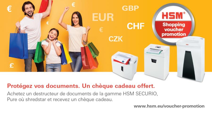 Nouvelle campagne de promotion de bons en 2020 de HSM