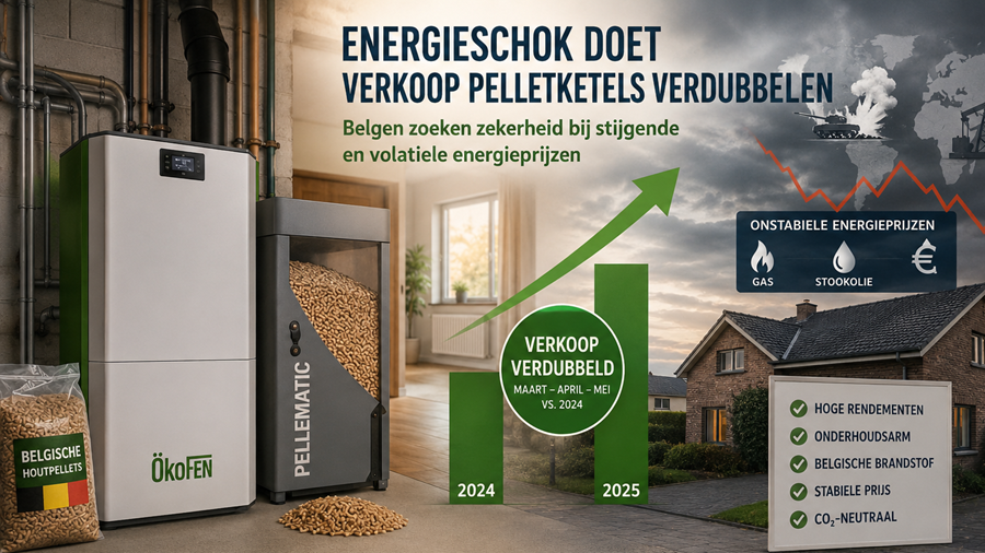 Energieschok verdubbelt verkoop pelletketels bij ÖkoFEN