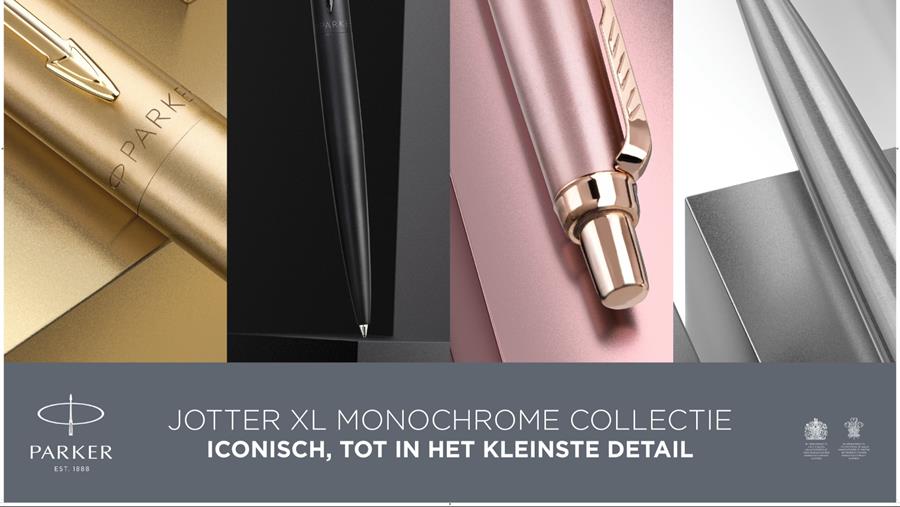 Jotter XL Monochrome Collectie: iconisch, tot in het kleinste detail