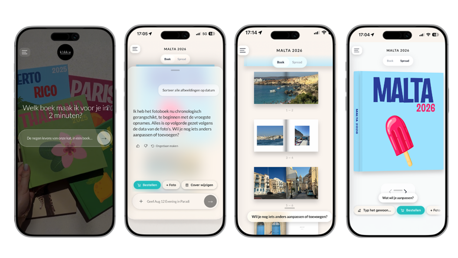 Klikkie lance un assistant de création d'albums photo basé sur l'IA